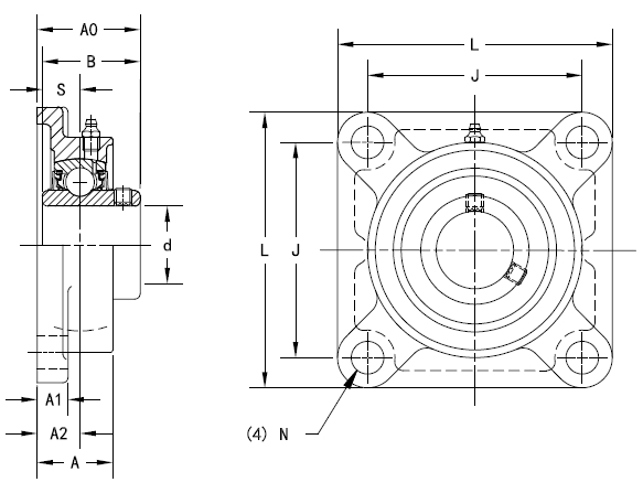 discount agriculture machinery bearing