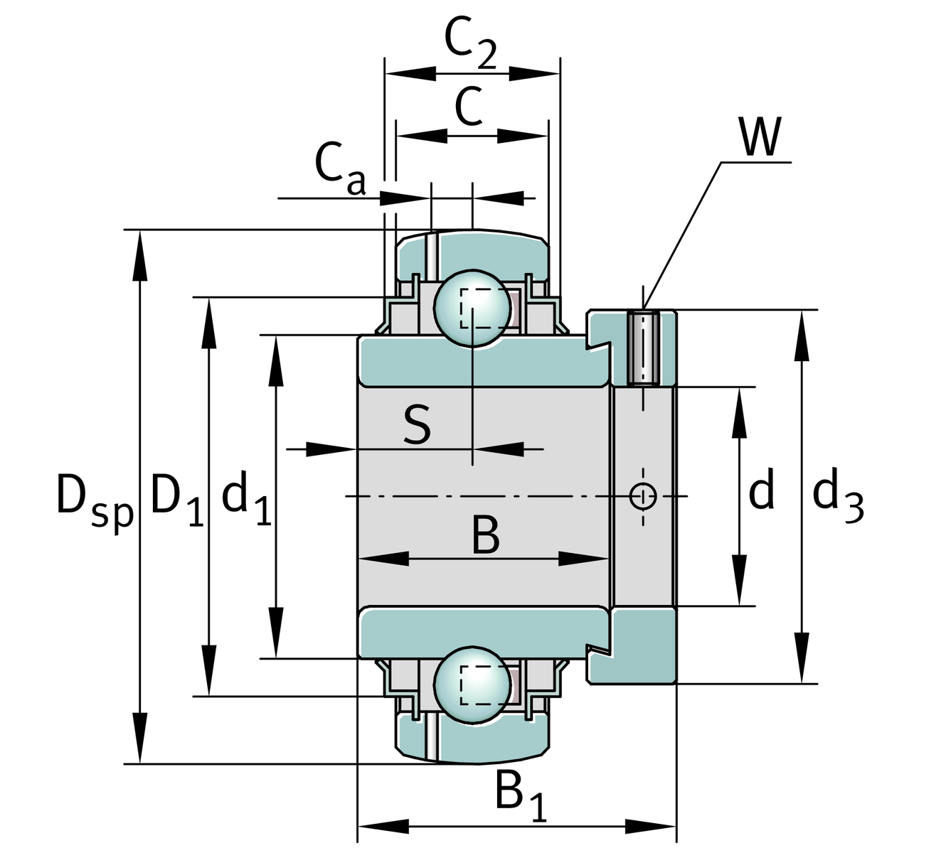 custom 65x120x31 bearing