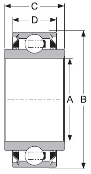ST491A agriculture  machinery bearing
